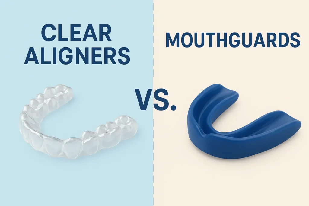 Clear Aligners vs. Mouthguards